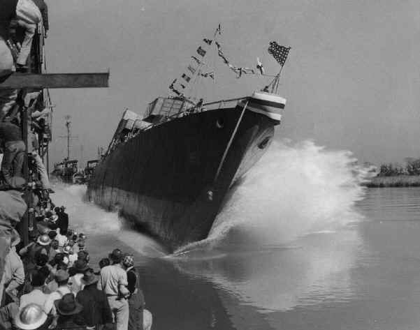 880 Launching - Orange Texas, Jan 26, 1945